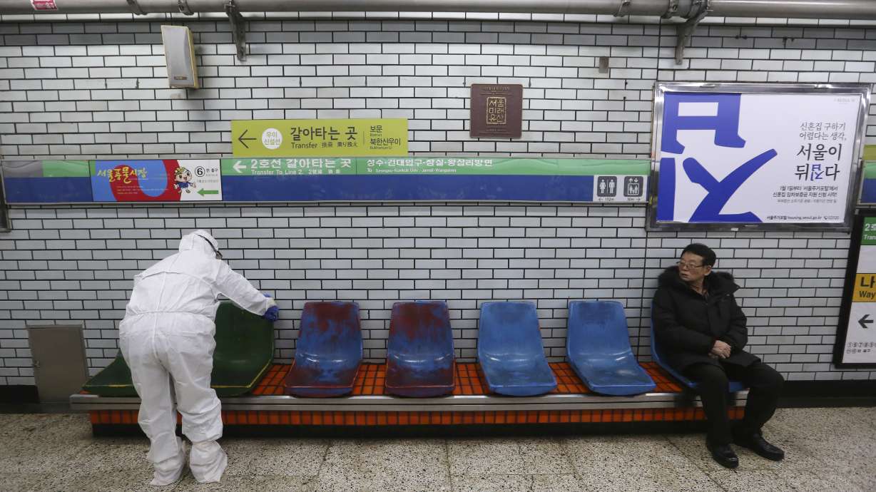 South Korea becomes newest front in shifting virus outbreak
