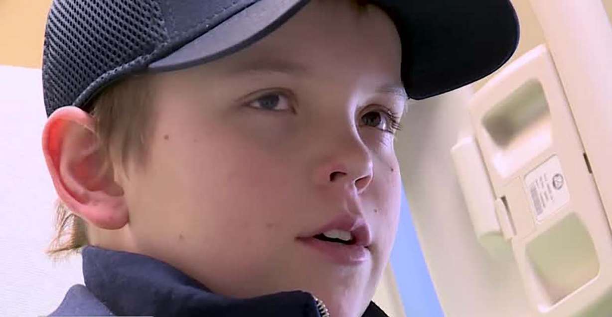 Bryson Quinney. Photo: KSL TV