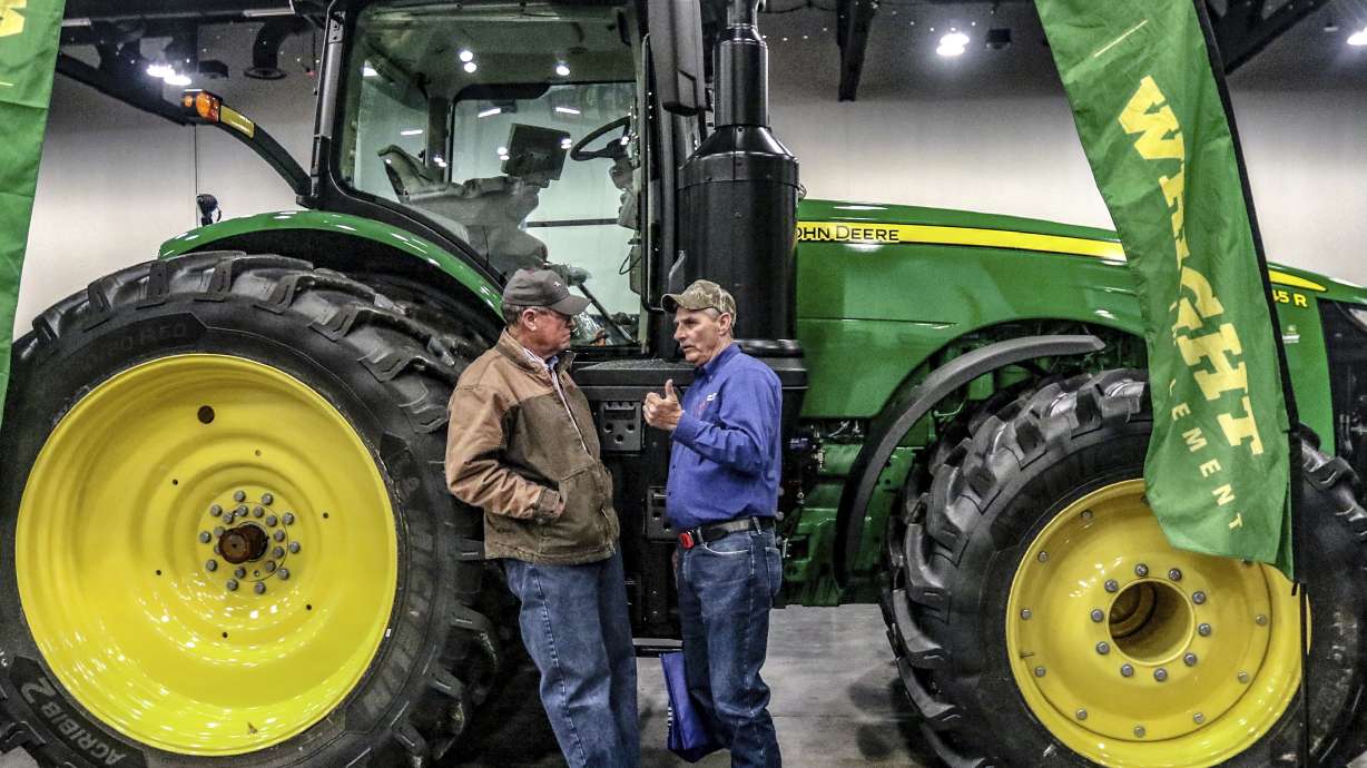 Deere sees some stability on farms in bruising trade fight