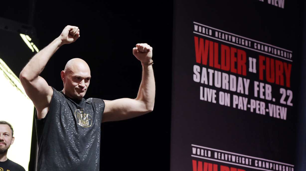 Fury and Wilder weigh in big for their big heavyweight fight