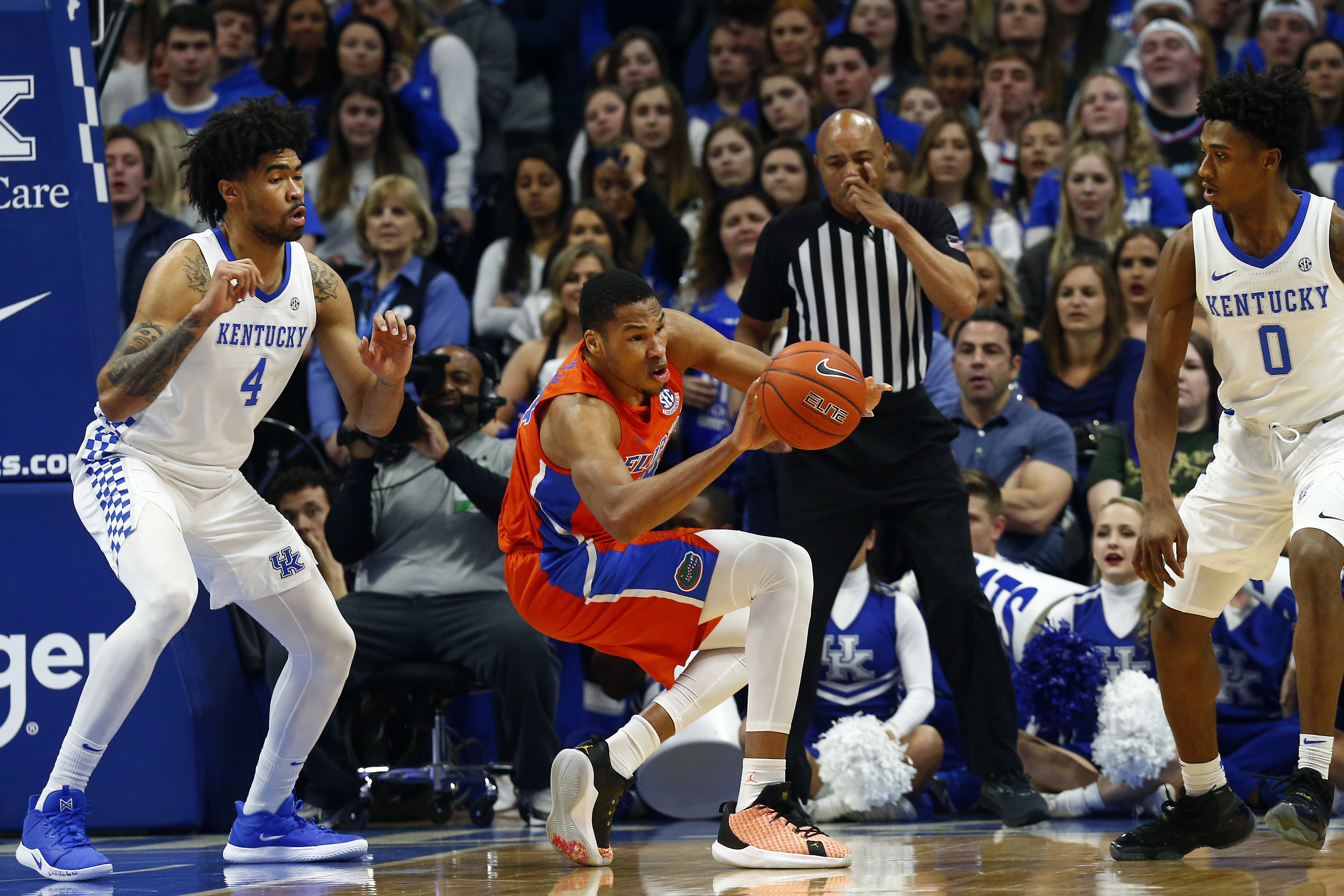 Quickley's 26 points lift No. 10 Kentucky past Florida 65-59