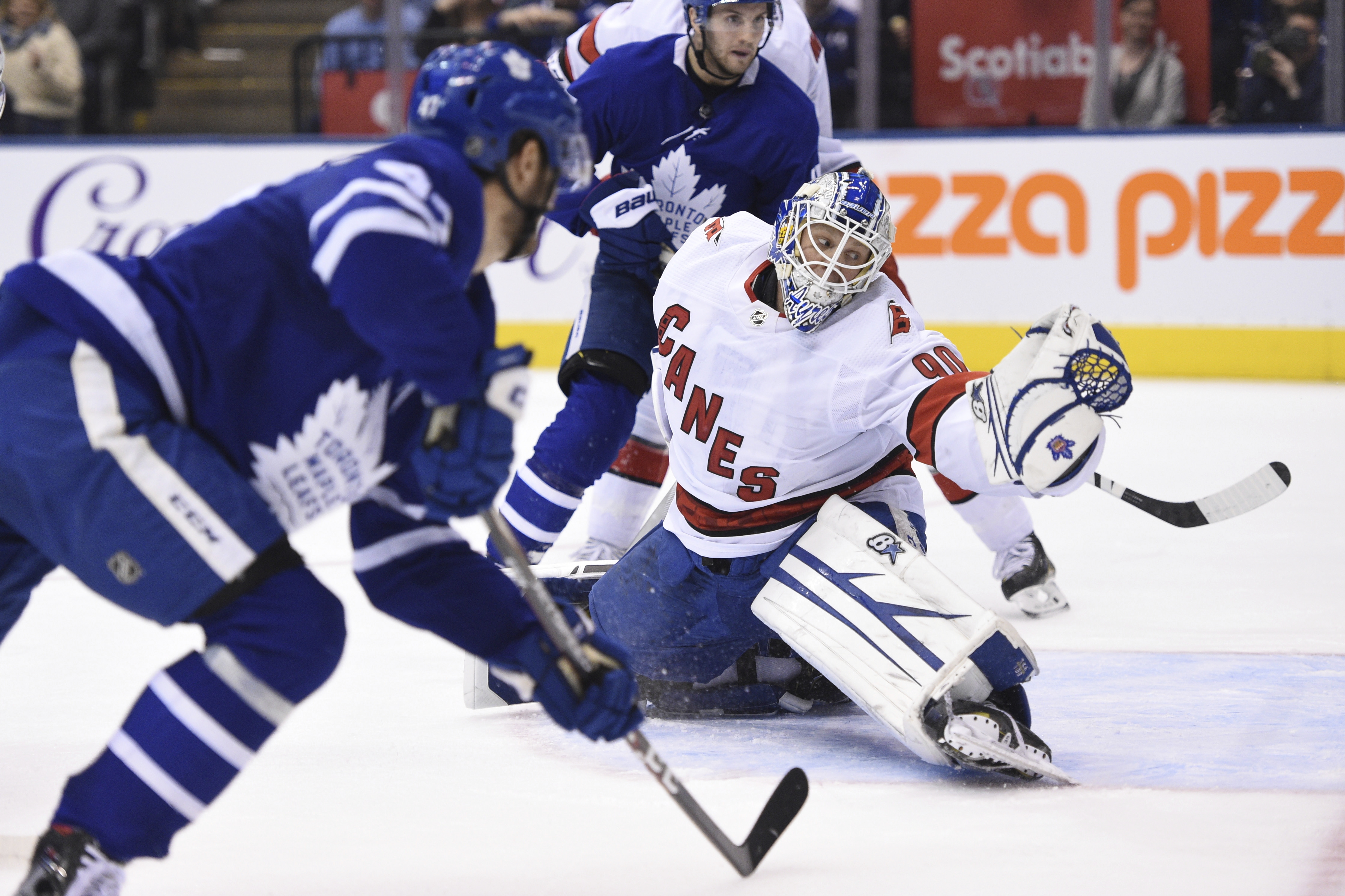 Hurricanes turn to Zamboni driver as emergency goalie