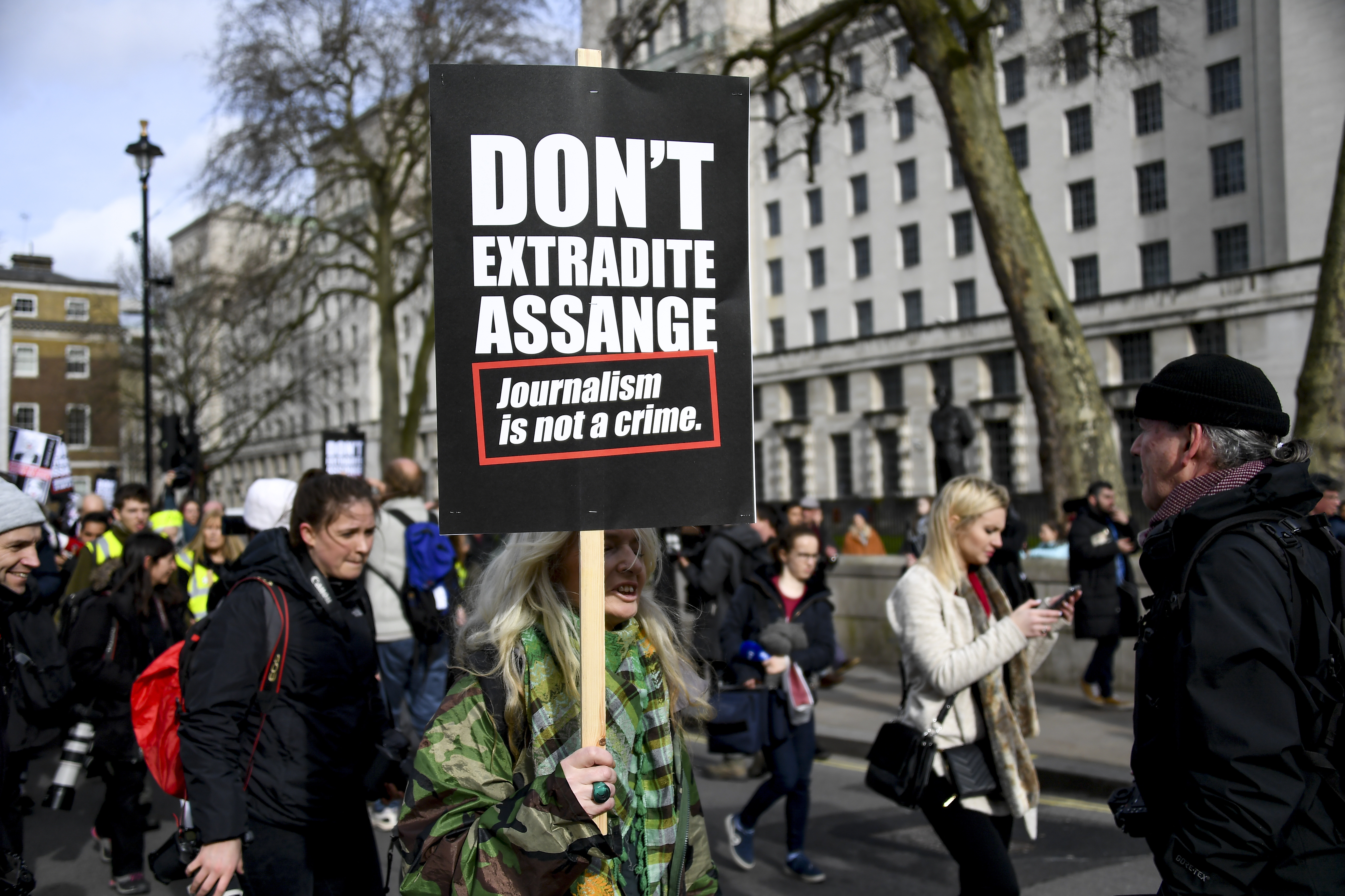 Hero or criminal? Court hears 2 views of WikiLeaks' Assange