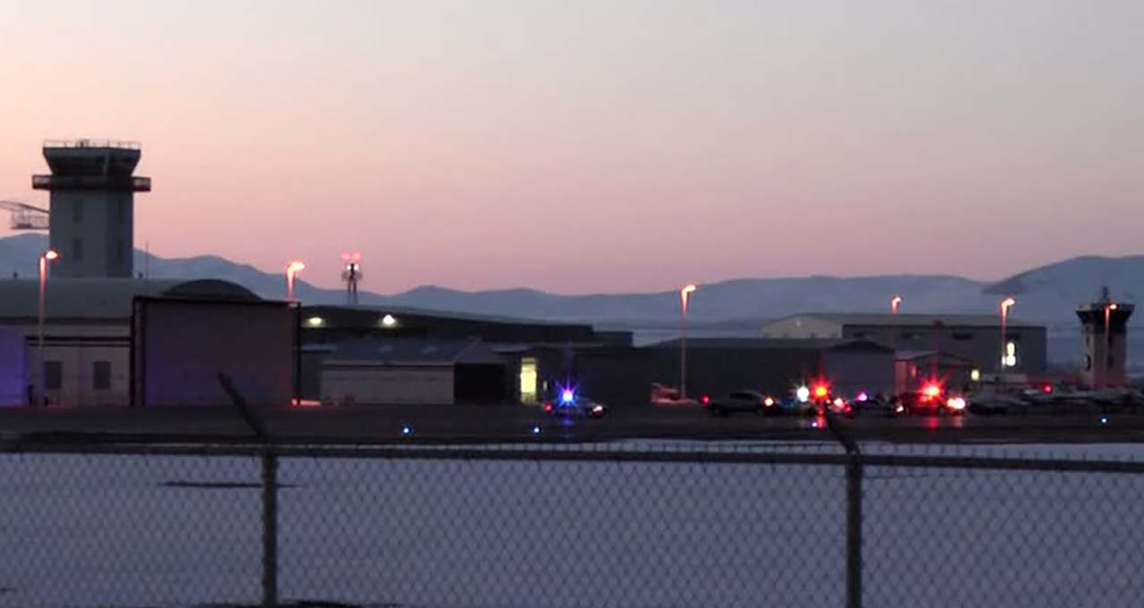 Logan Cache Airport. Photo: KSL TV