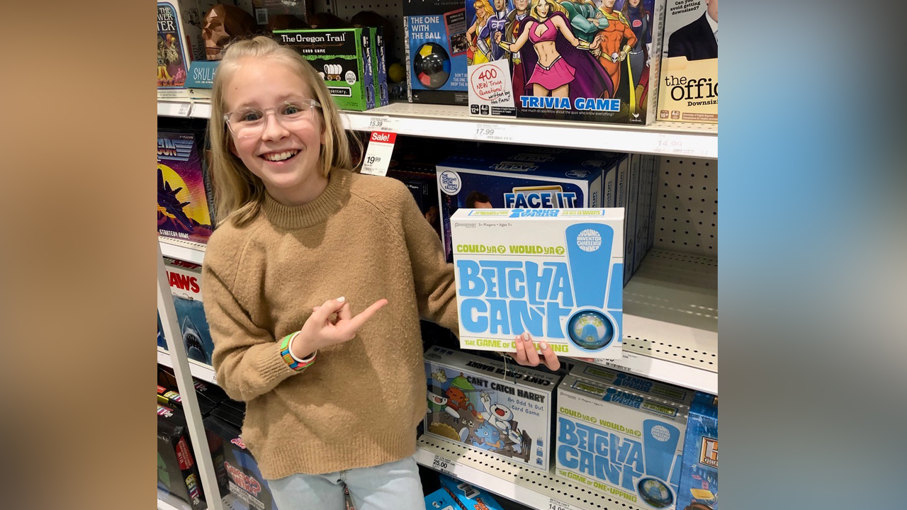 Alpine teenager’s award-winning game now sold at Target stores nationwide