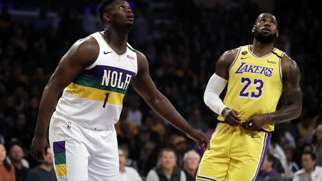 LeBron's 40 bests Zion, sends Lakers past Pelicans 118-109