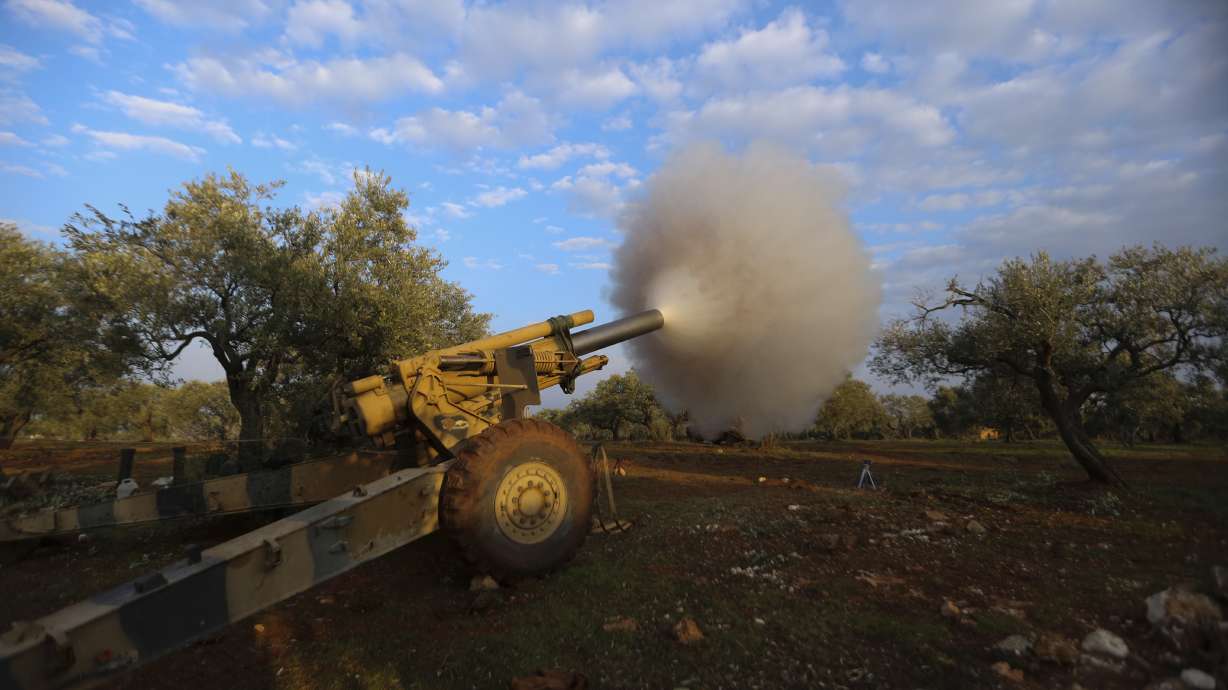 Syrian troops push into last rebel area, hit civilian sites