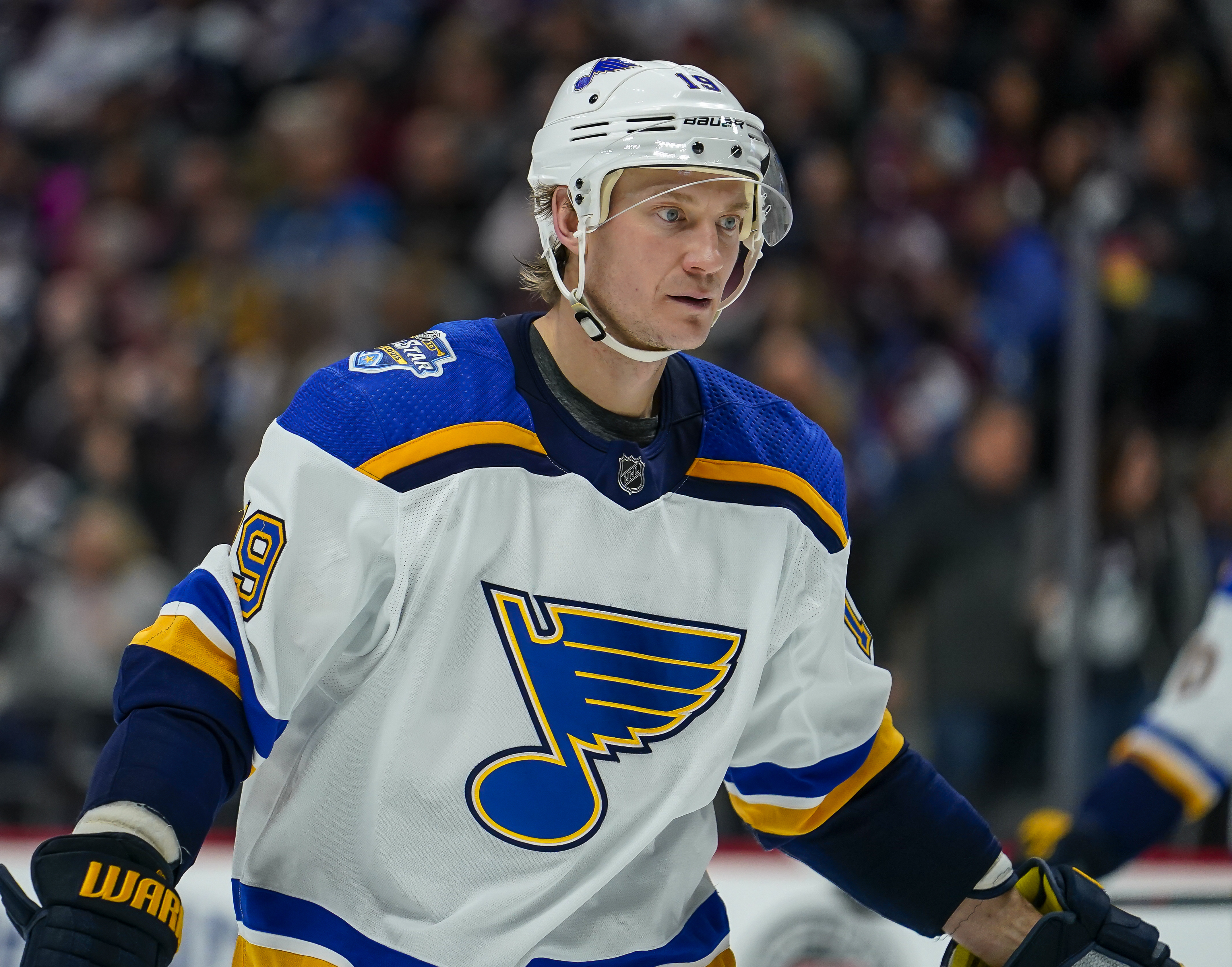 Blues rule out Bouwmeester for remainder of season, playoffs