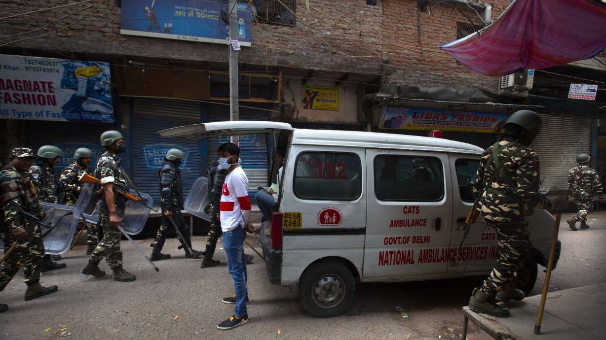 Victims of New Delhi's deadly communal clashes fill hospital