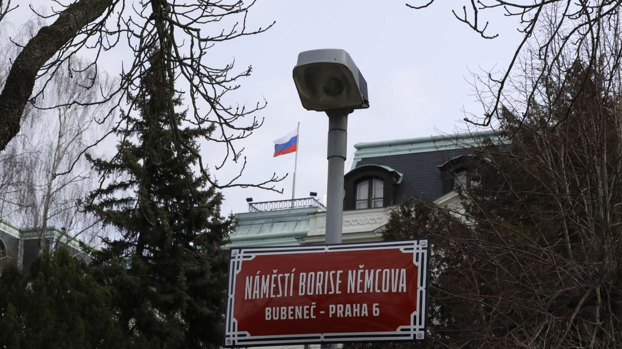 Prague square named after Russian opposition figure Nemtsov