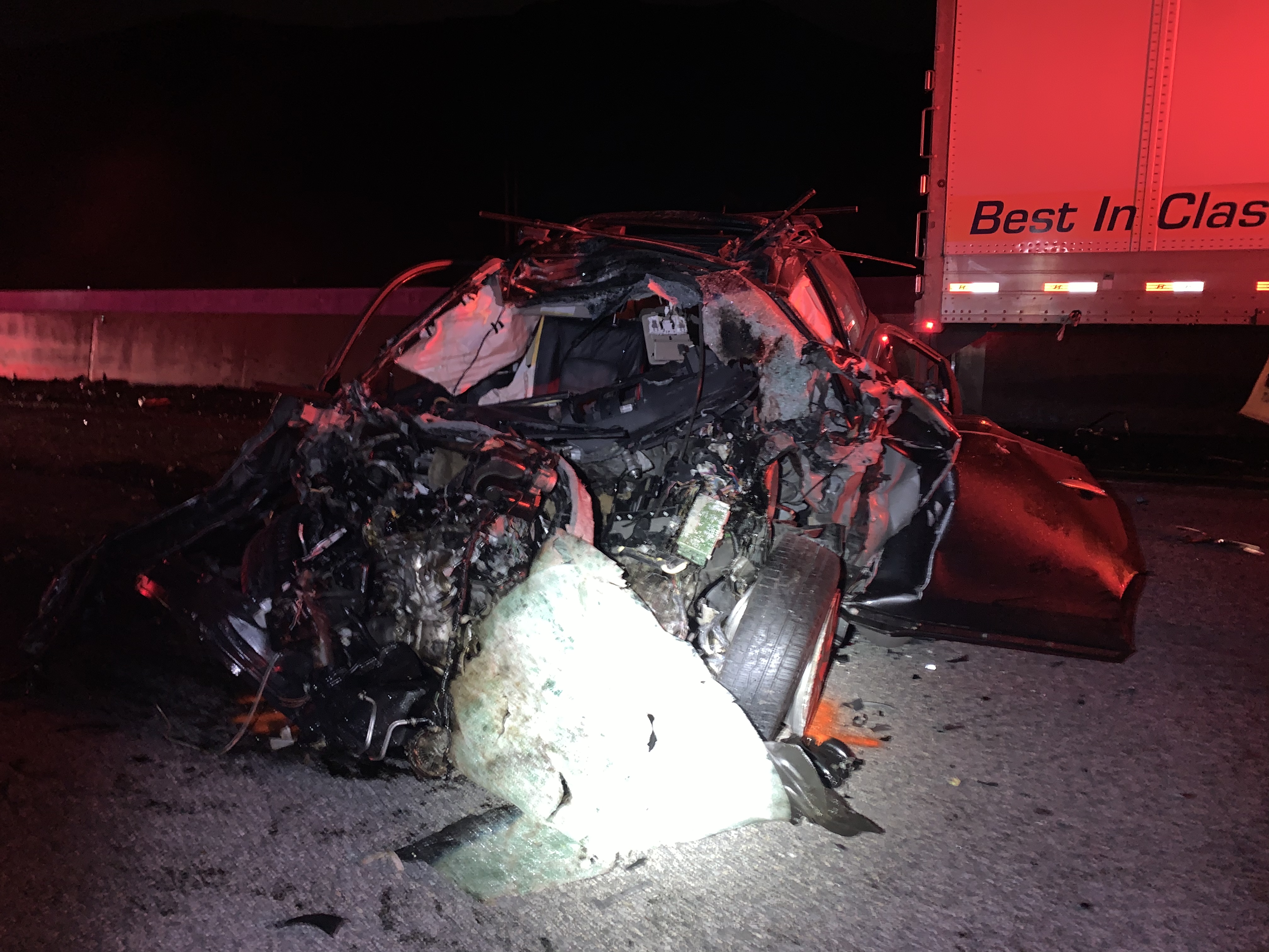 Officials identify man who died in wrong-way Parleys Canyon crash