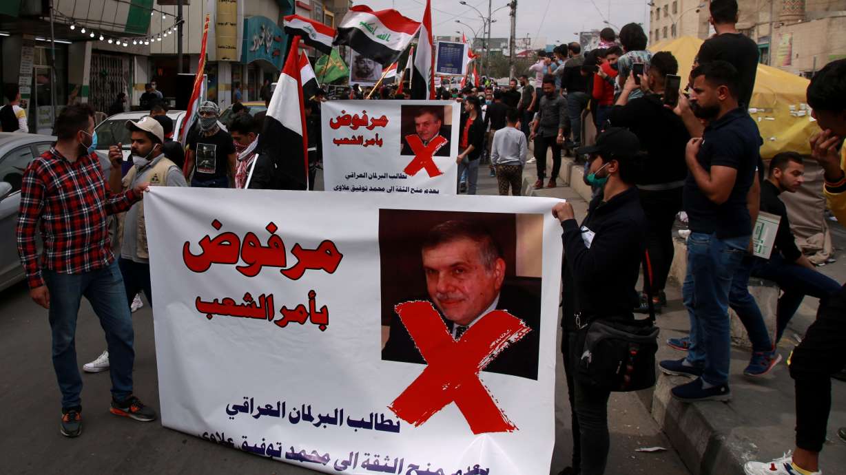 Iraq's PM-designate withdraws from post, prolonging deadlock