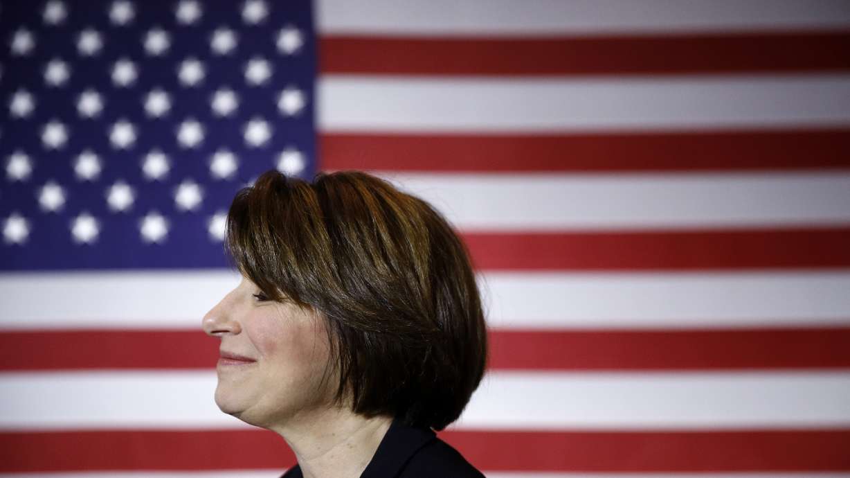 Klobuchar ends her presidential bid, endorses Biden at rally