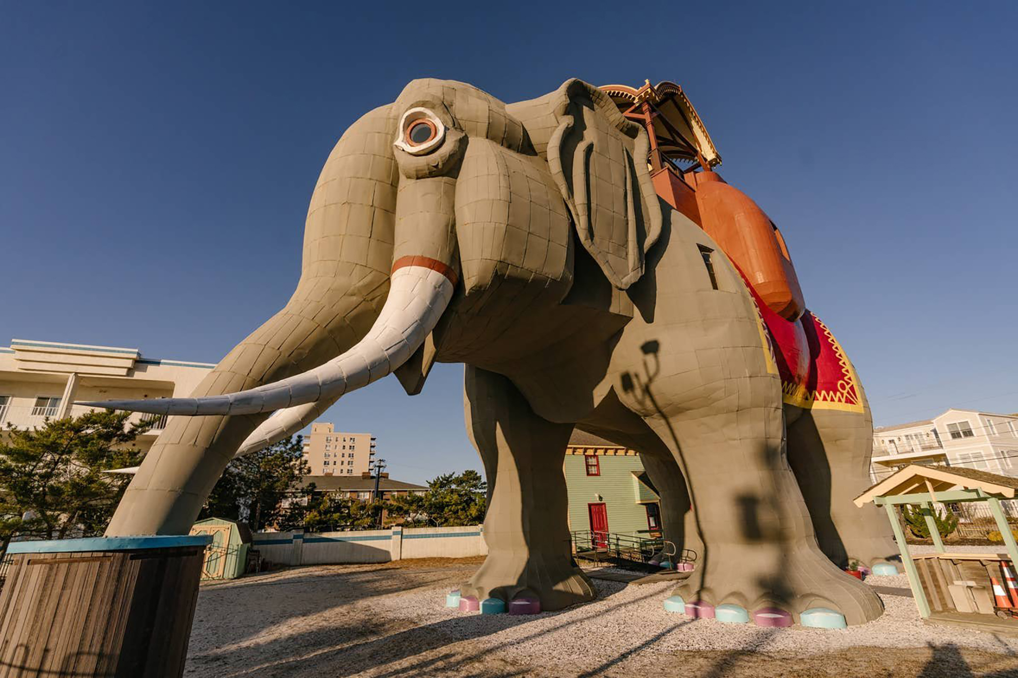New Jersey's 65-foot tall Lucy the Elephant will soon be open to overnight guests