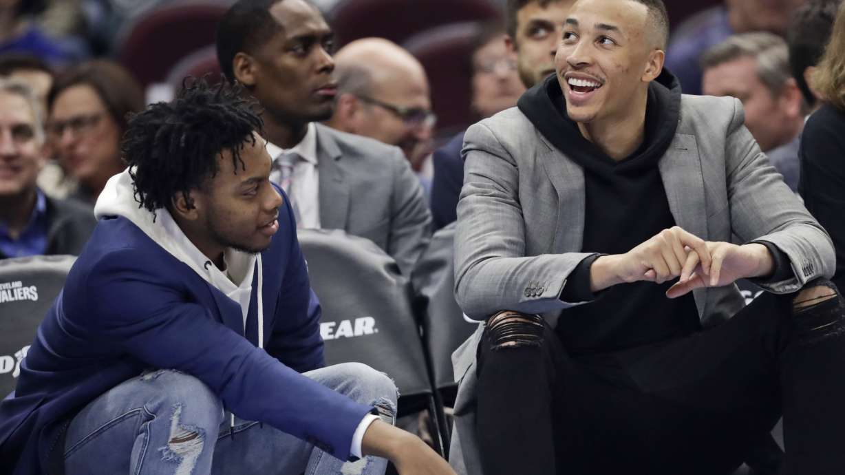 Jazz, Dante Exum are happy to reunite. Next time, they're hoping to do it on the court