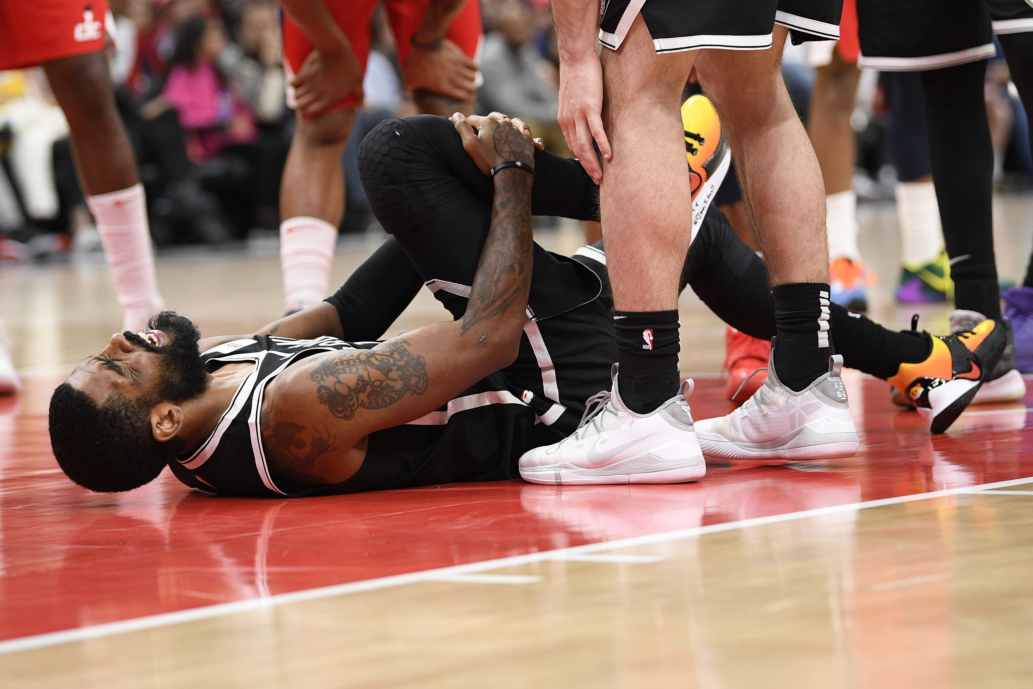 Nets' Kyrie Irving has surgery for right shoulder injury