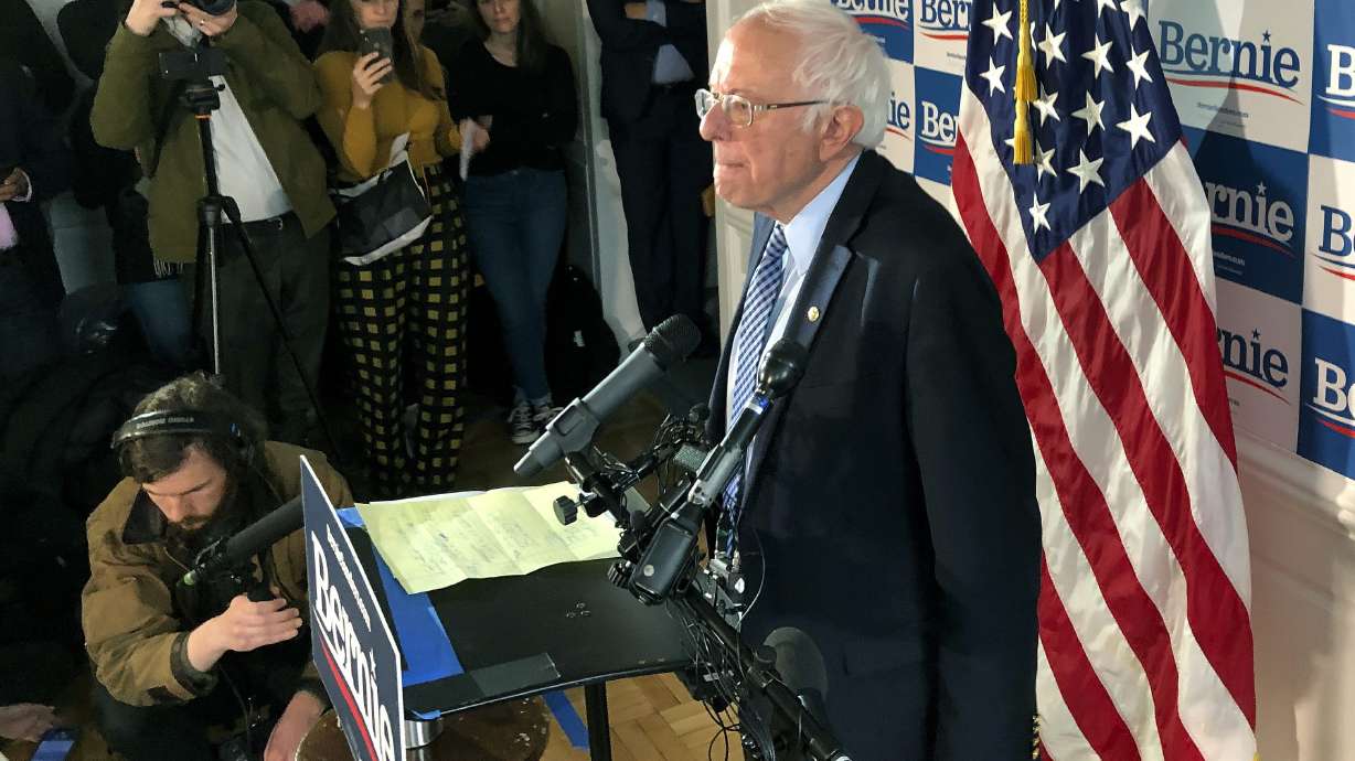 Sanders refocusing his campaign after Biden's super Tuesday