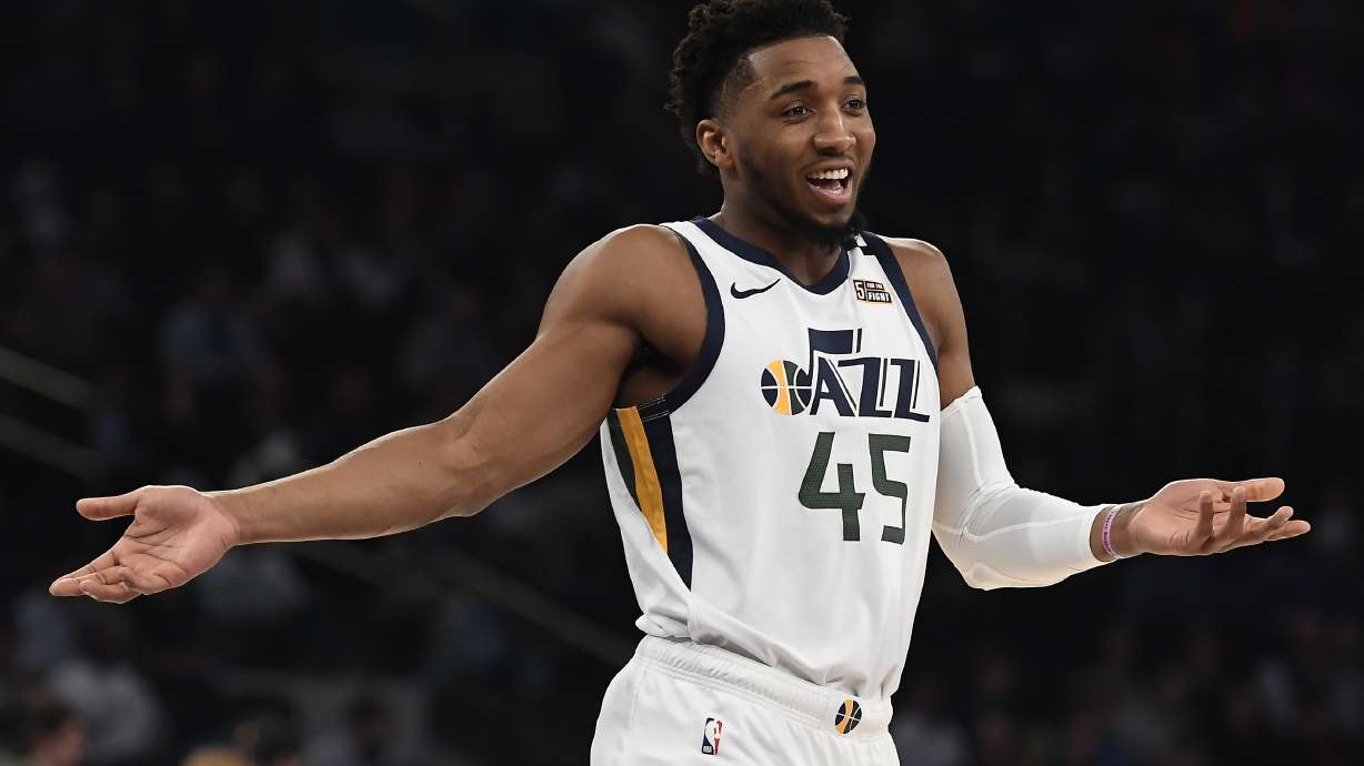 'My heart was racing': Donovan Mitchell loses in first round of NBA2K tournament