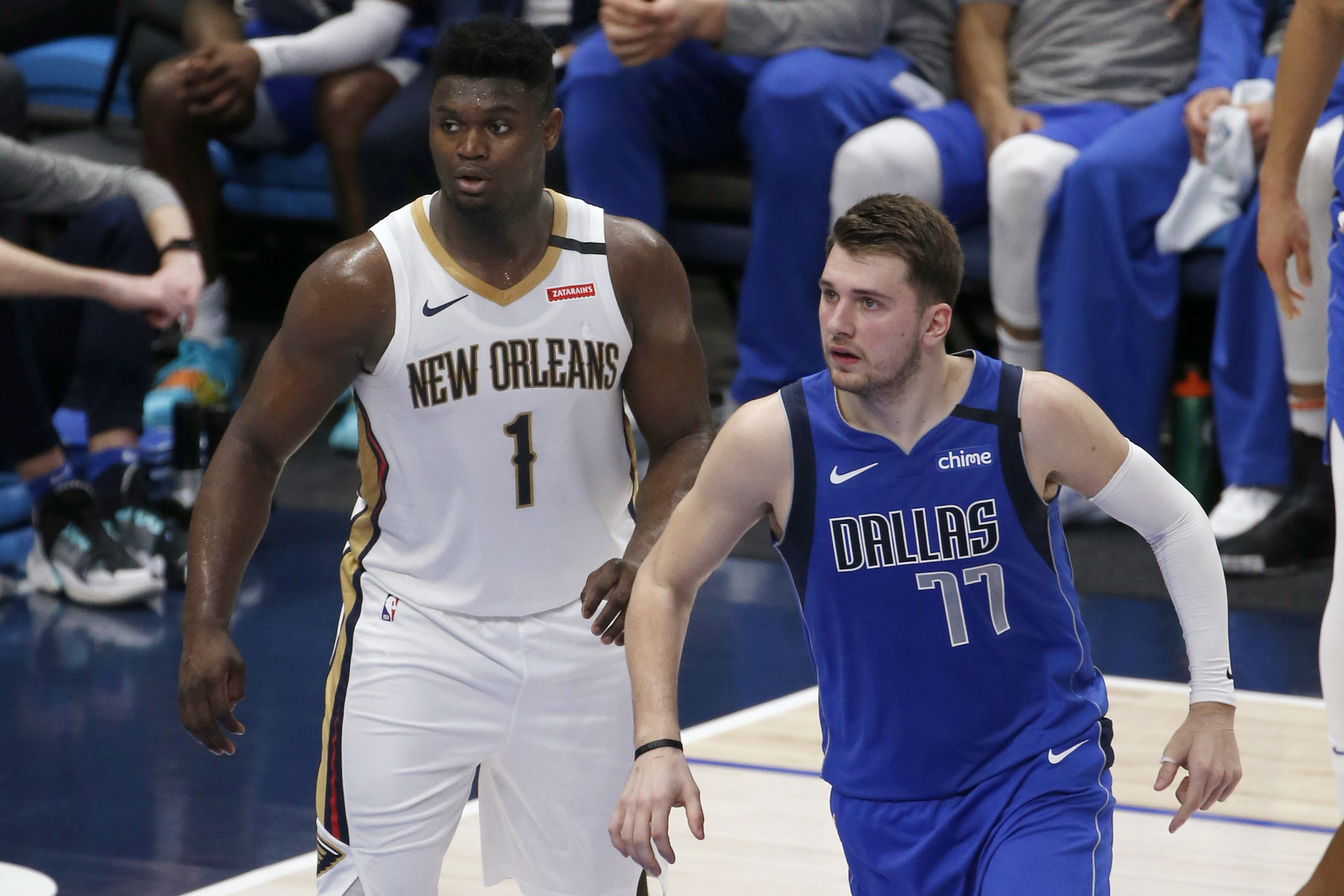 Doncic breaks Mavs' triple-double record, beats Williamson