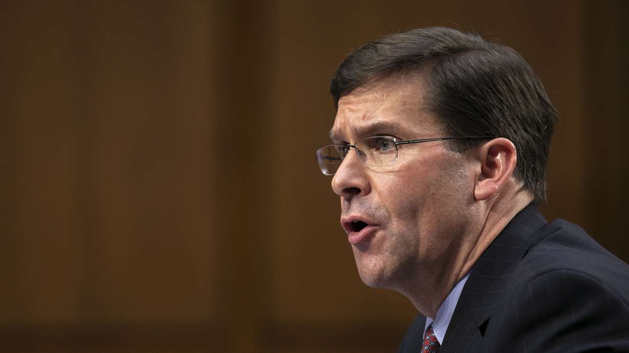 Esper says new virus won't prevent military operations