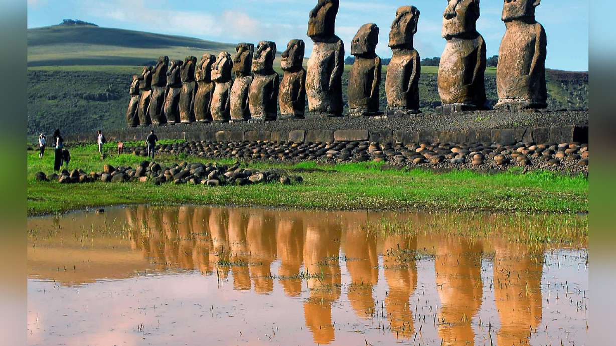 Easter Island moai statue destroyed by truck