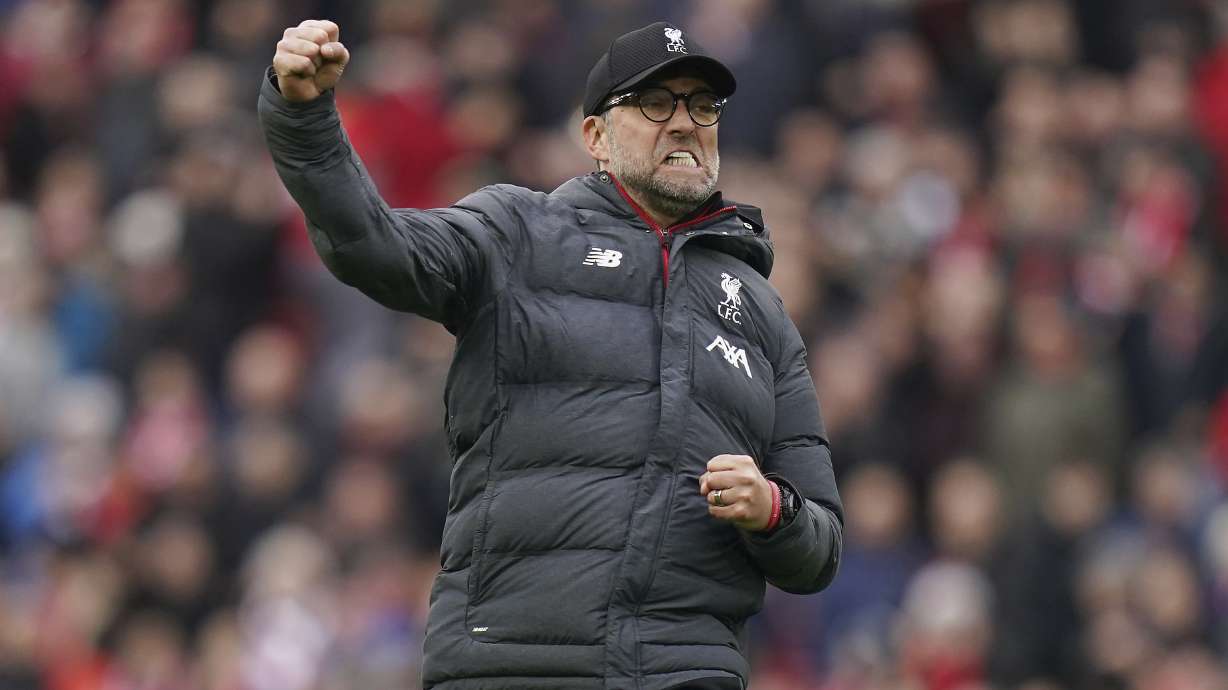 No handshakes in EPL but Klopp fist-pumping again after win