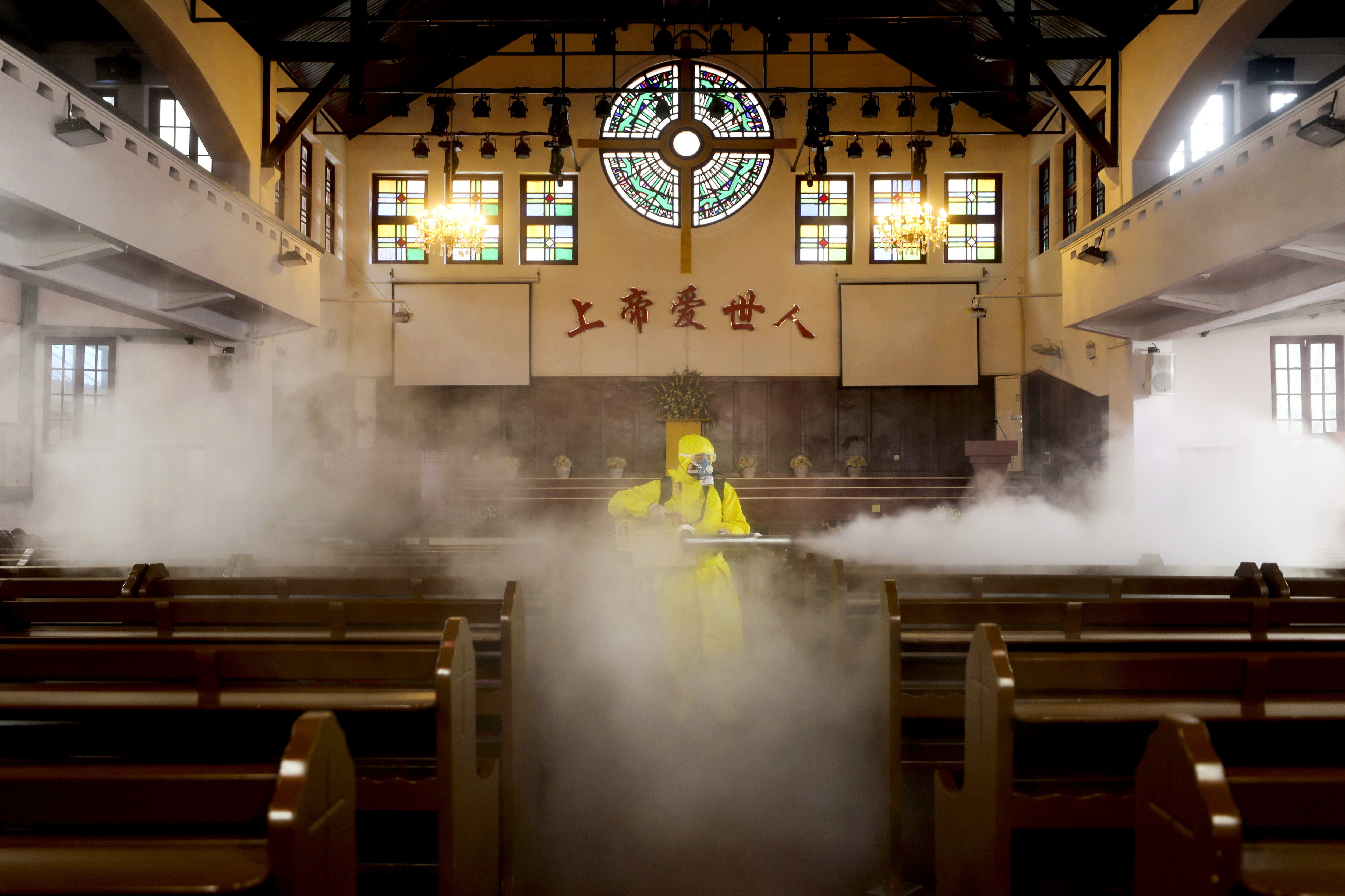 Why do worship services involve so many germs?