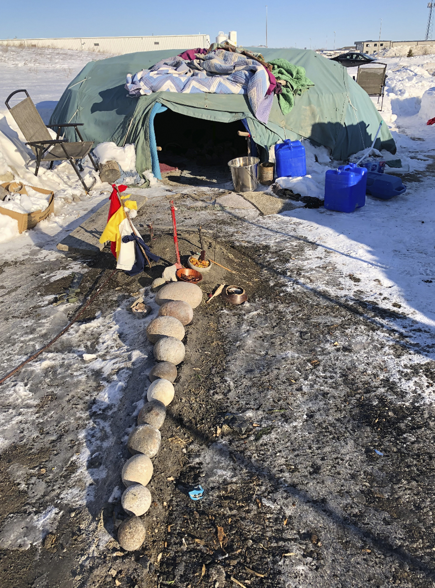 Native Americans scramble over shutdown of Fargo sweat lodge