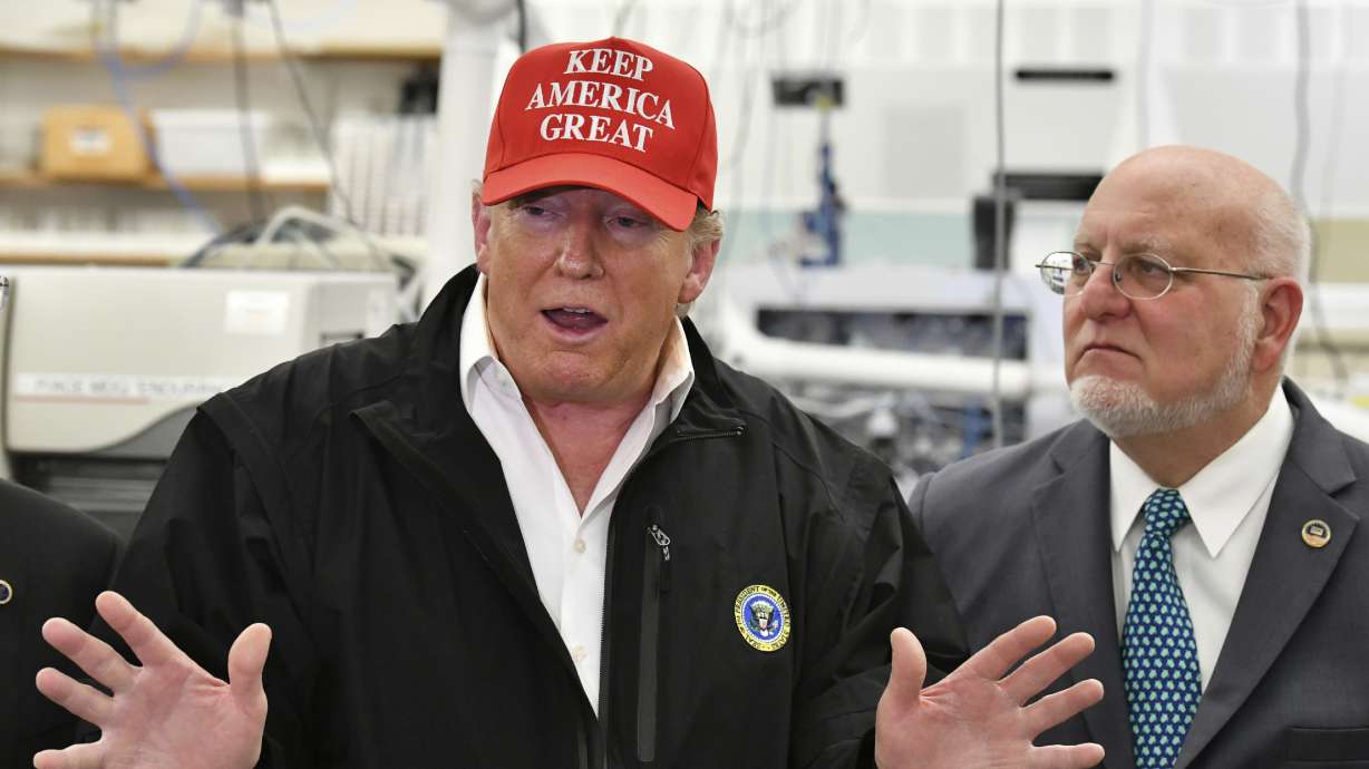 AP FACT CHECK: Trump's misguided boast on virus poll ratings