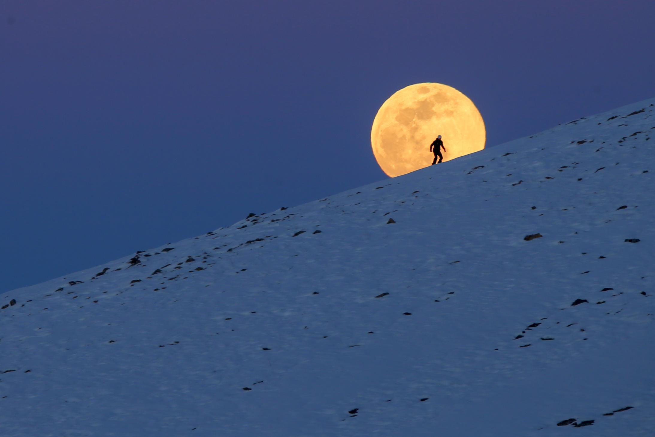 Supermoon is illuminating the sky this week
