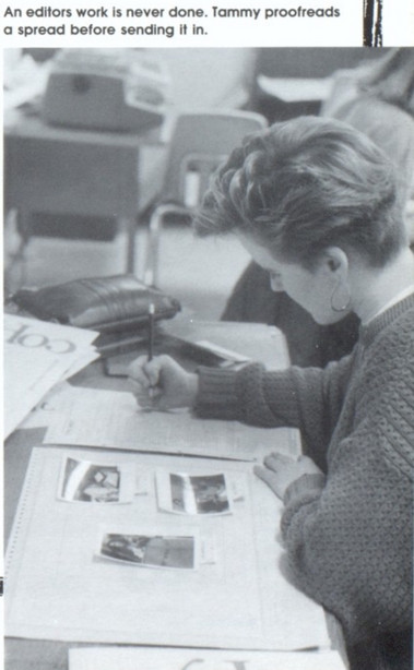 Tammy Daybell was the yearbook editor in 1988 at Springville High School. (Photo: KSL TV)