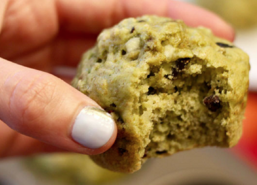 Green Muffins via Amy Gorin