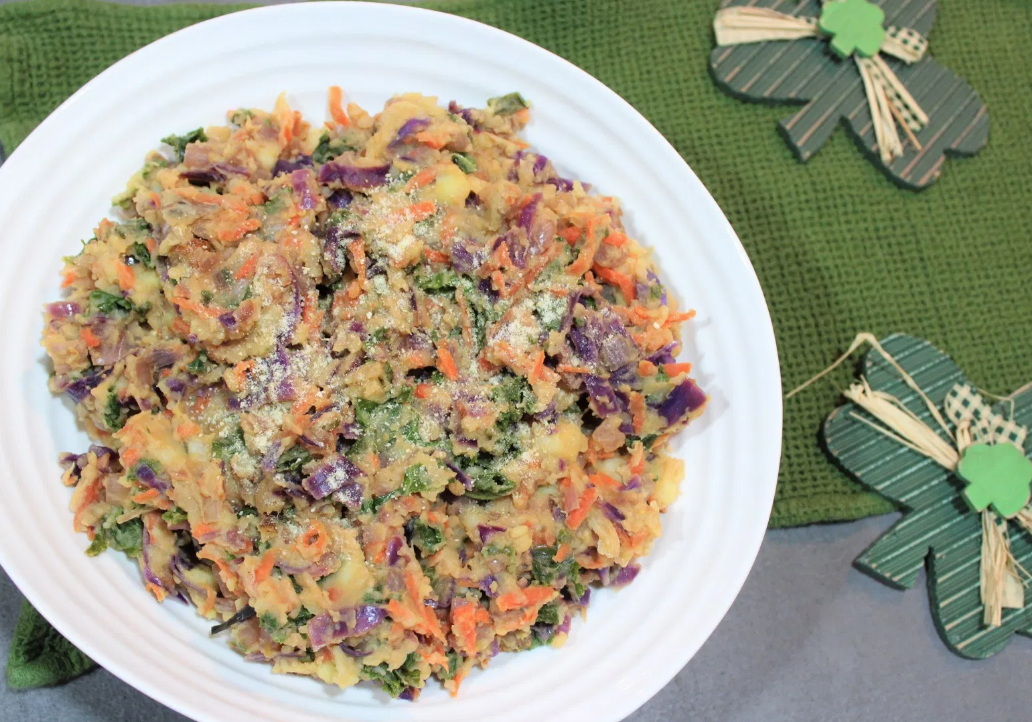 Rainbow Colcannon via Kelly Jones