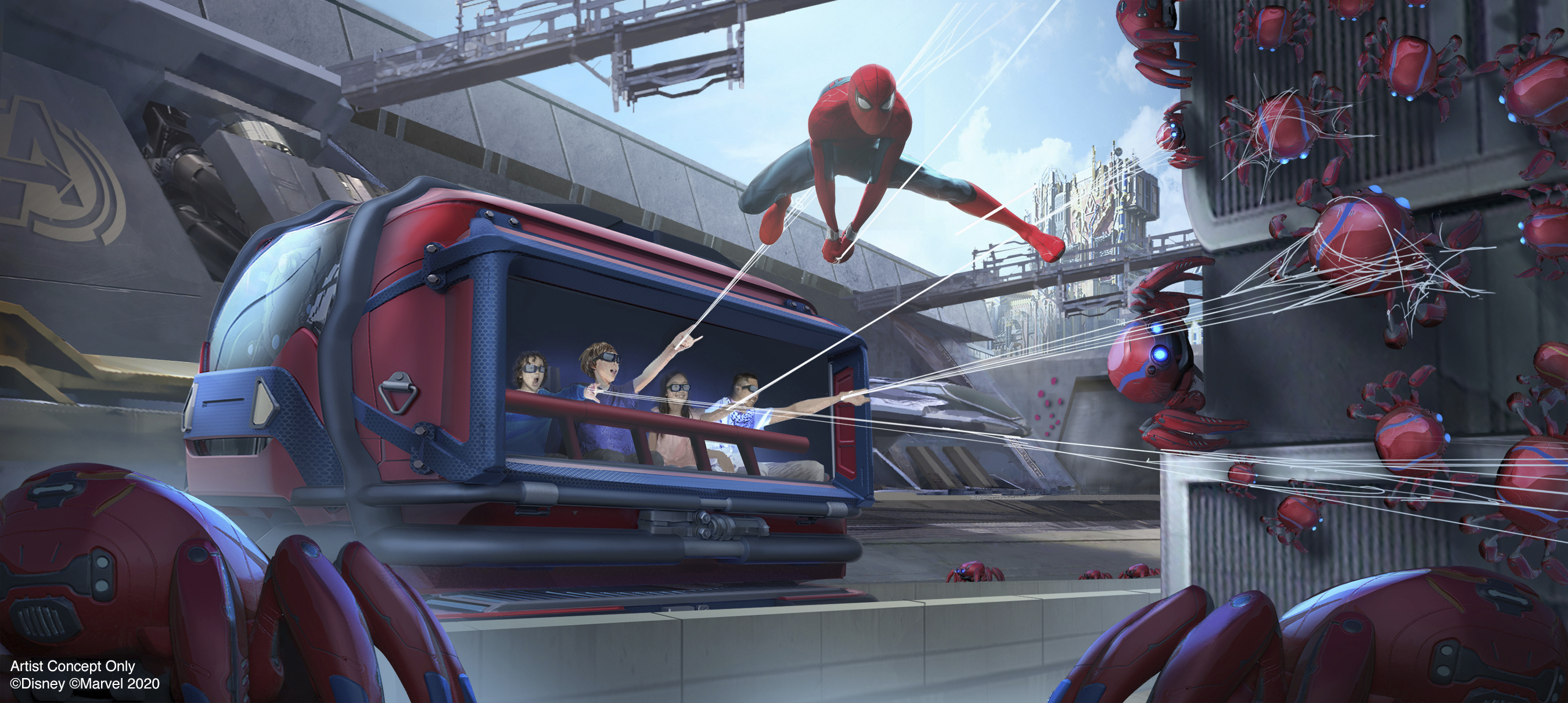 Avengers Campus to let Disneyland visitors sling like Spidey