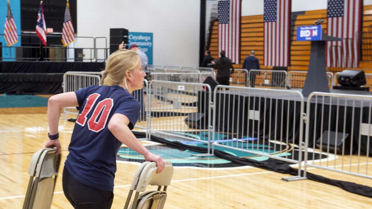 From handshakes to kissing babies, virus upends campaigning