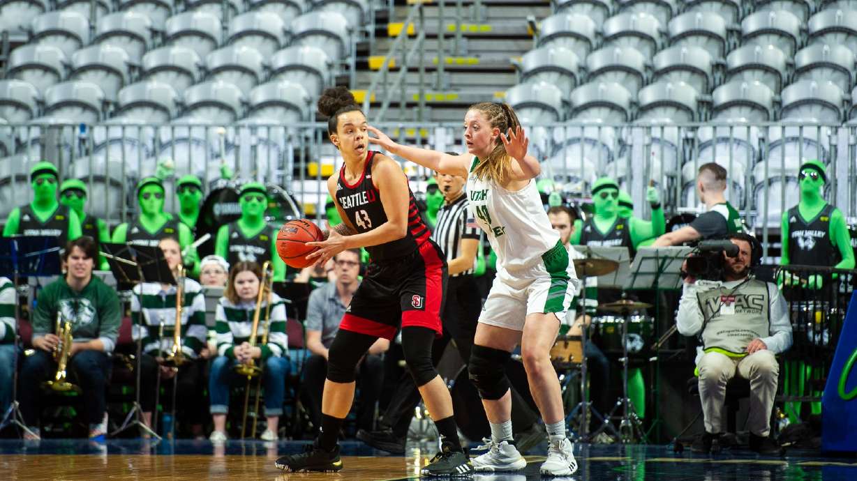 Utah Valley women's hoops upset by Seattle in WAC Tournament opener