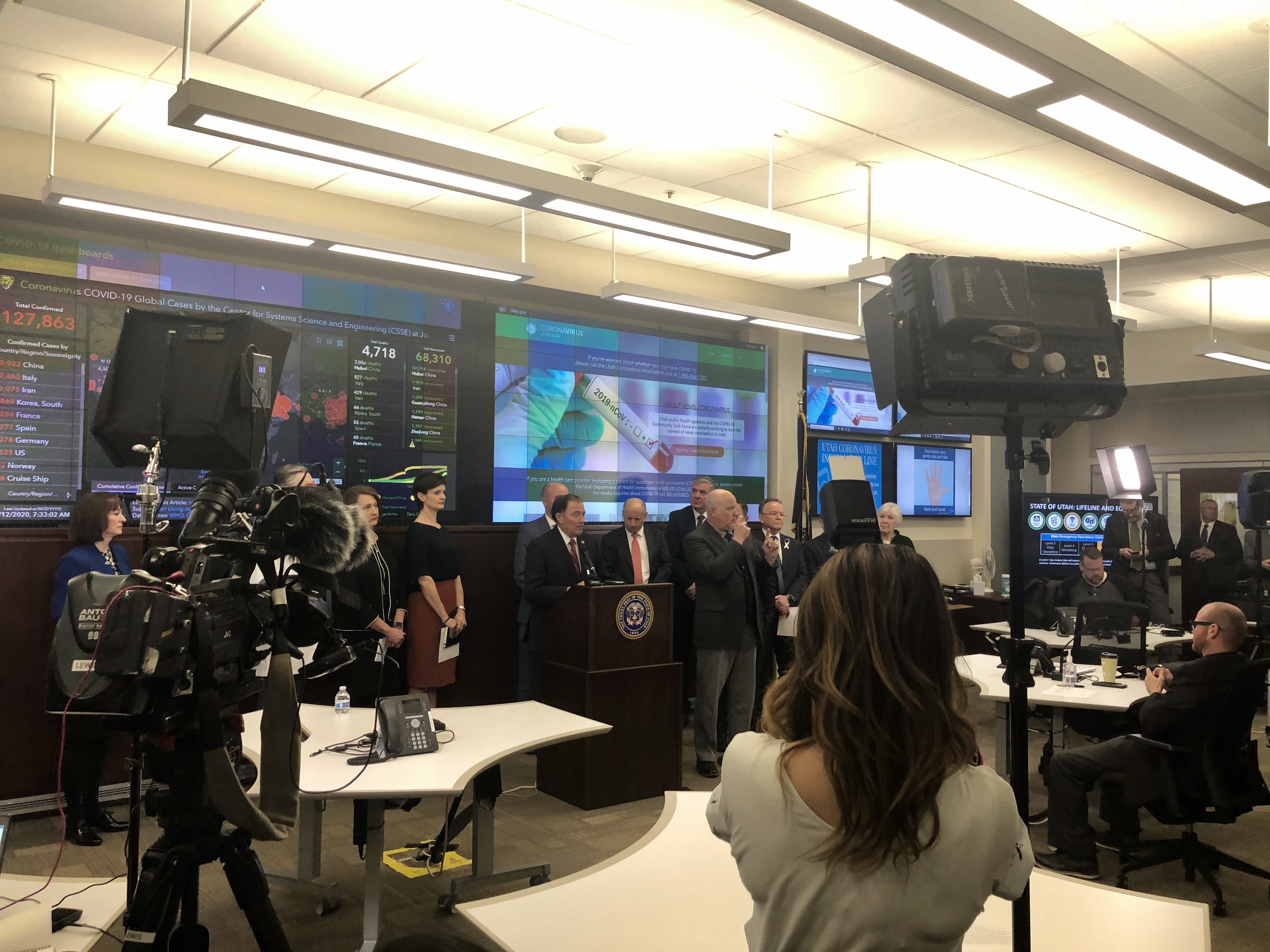 'Things have changed': Government leaders, schools limit public gatherings to slow virus' spread