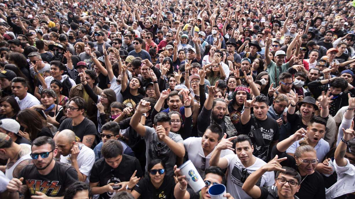 Mexico holds big music festival despite coronavirus concerns