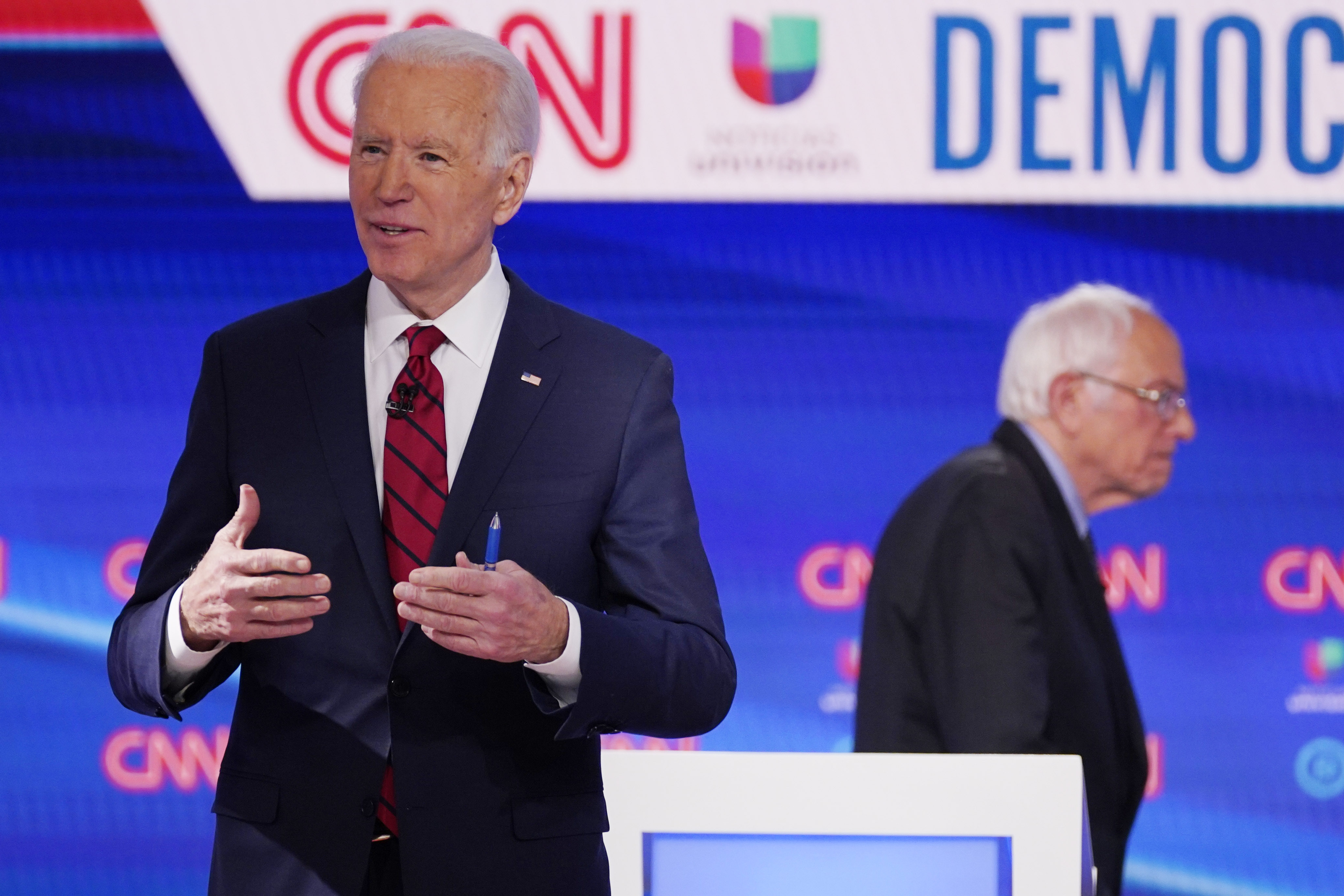DEBATE TAKEAWAYS: Biden tries to draw in Sanders supporters