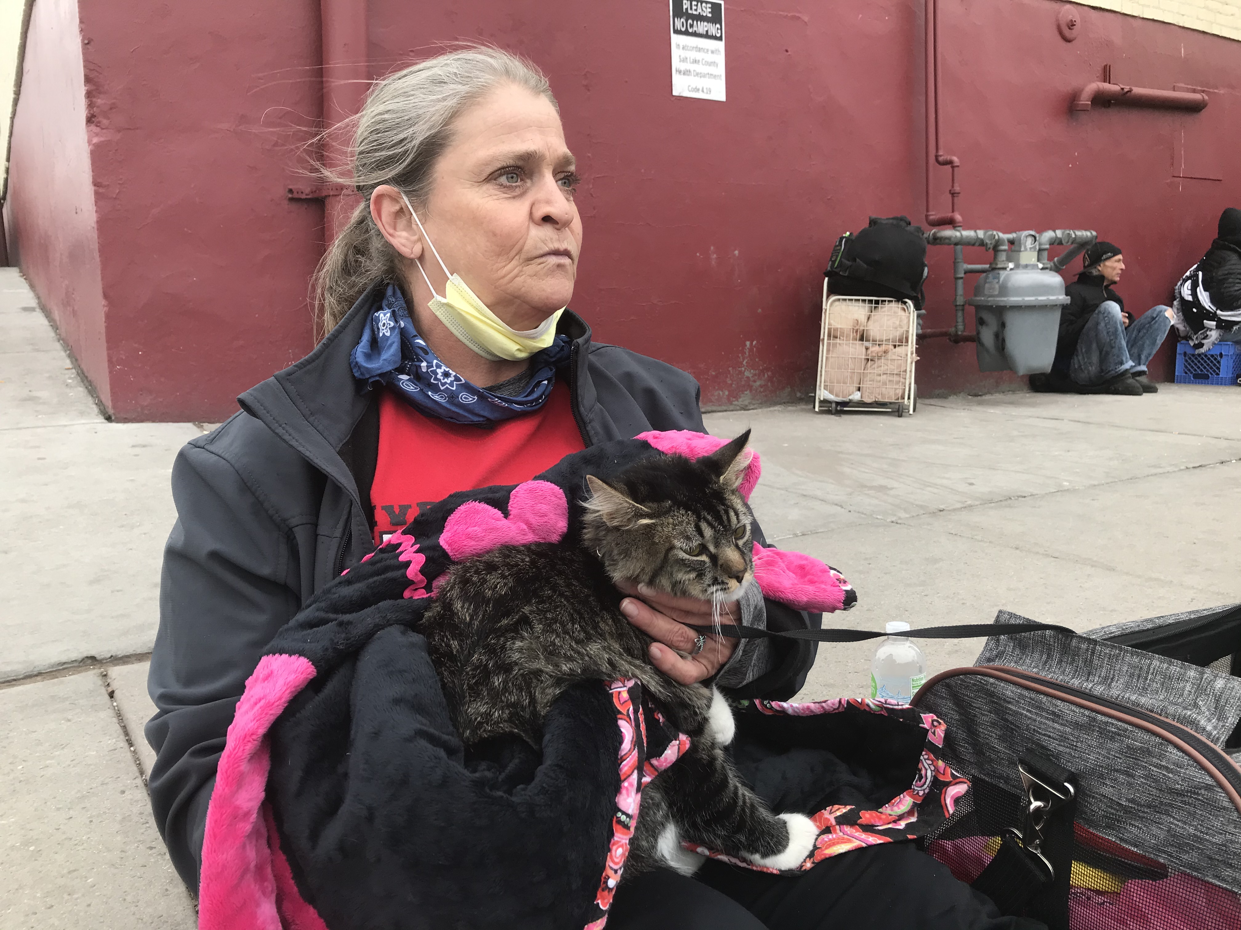 Tremors took hold of shops, shelters and airport terminals 