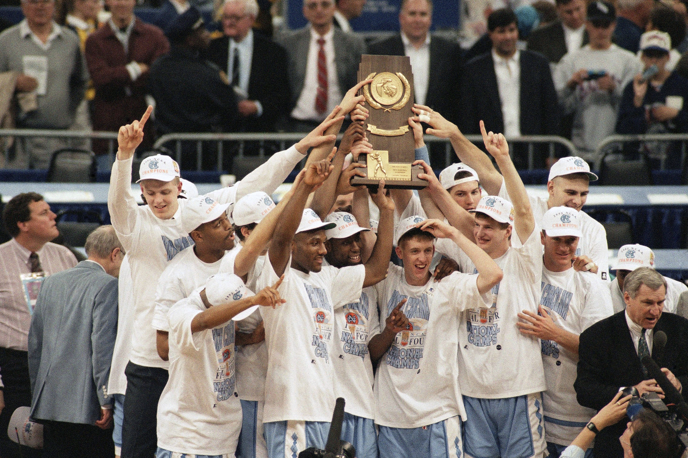 AP Was There: North Carolina beats Michigan for '93 title