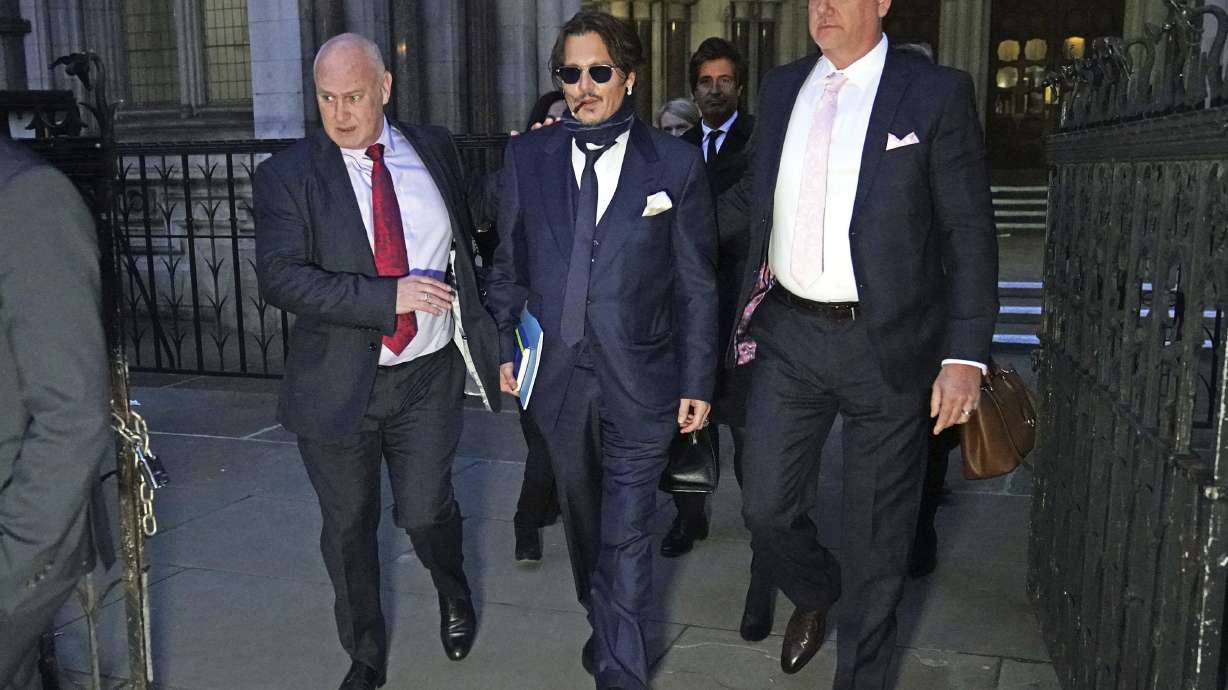 Johnny Depp's libel case against UK tabloid stalled by virus