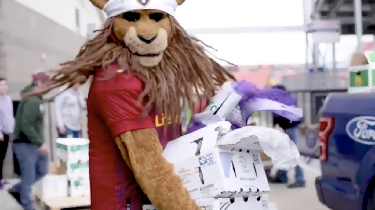 ‘This is bigger than soccer’: RSL donates more than 1,500 pounds of food to Utah Food Bank