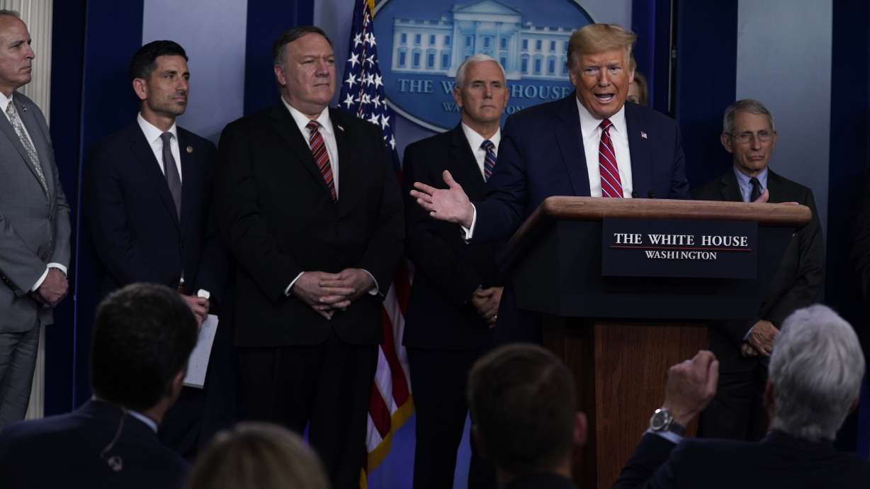 Trump uses daily coronavirus briefing to attack reporter