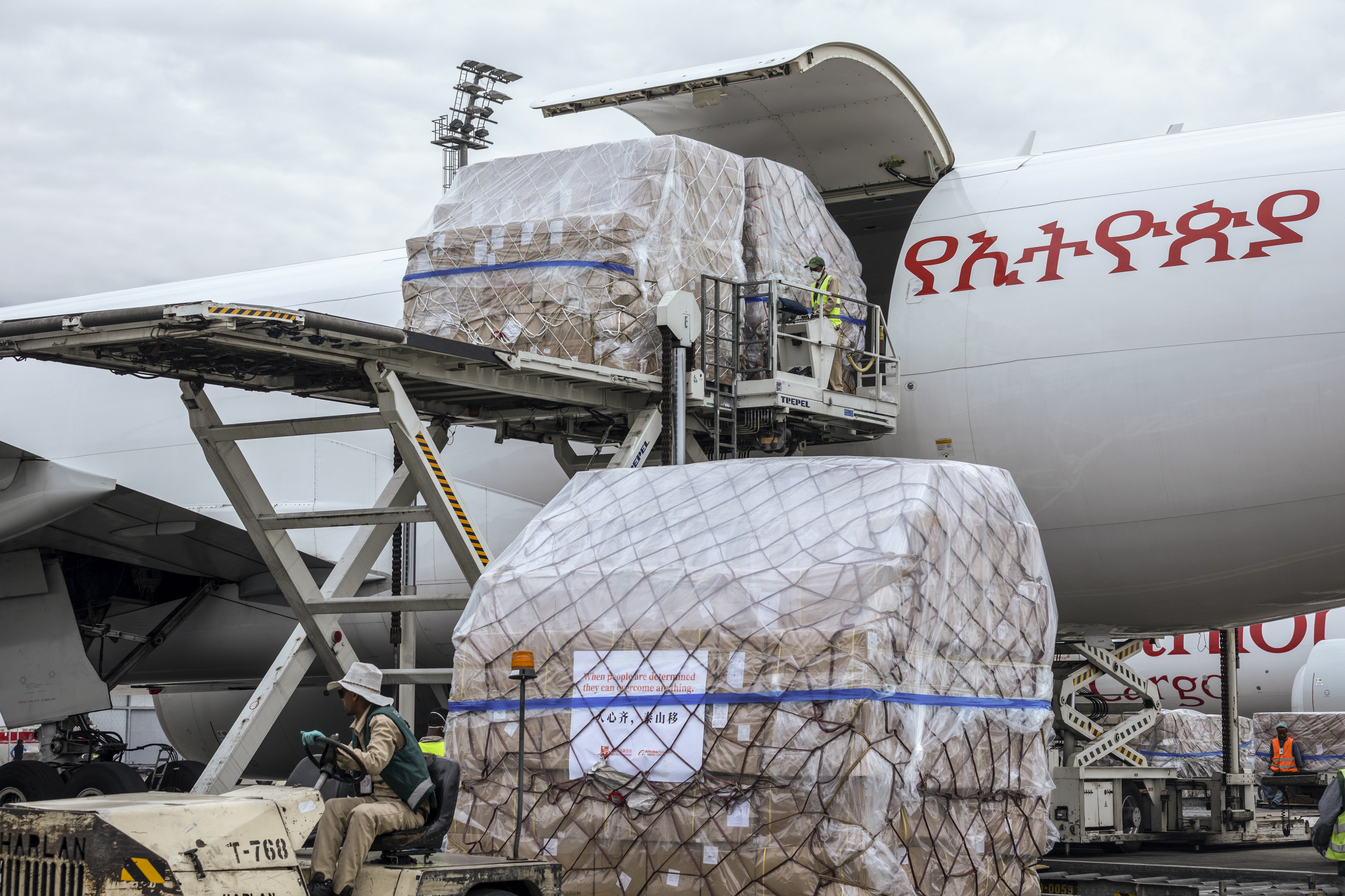 As virus spreads, Africa gets supplies from China's Jack Ma