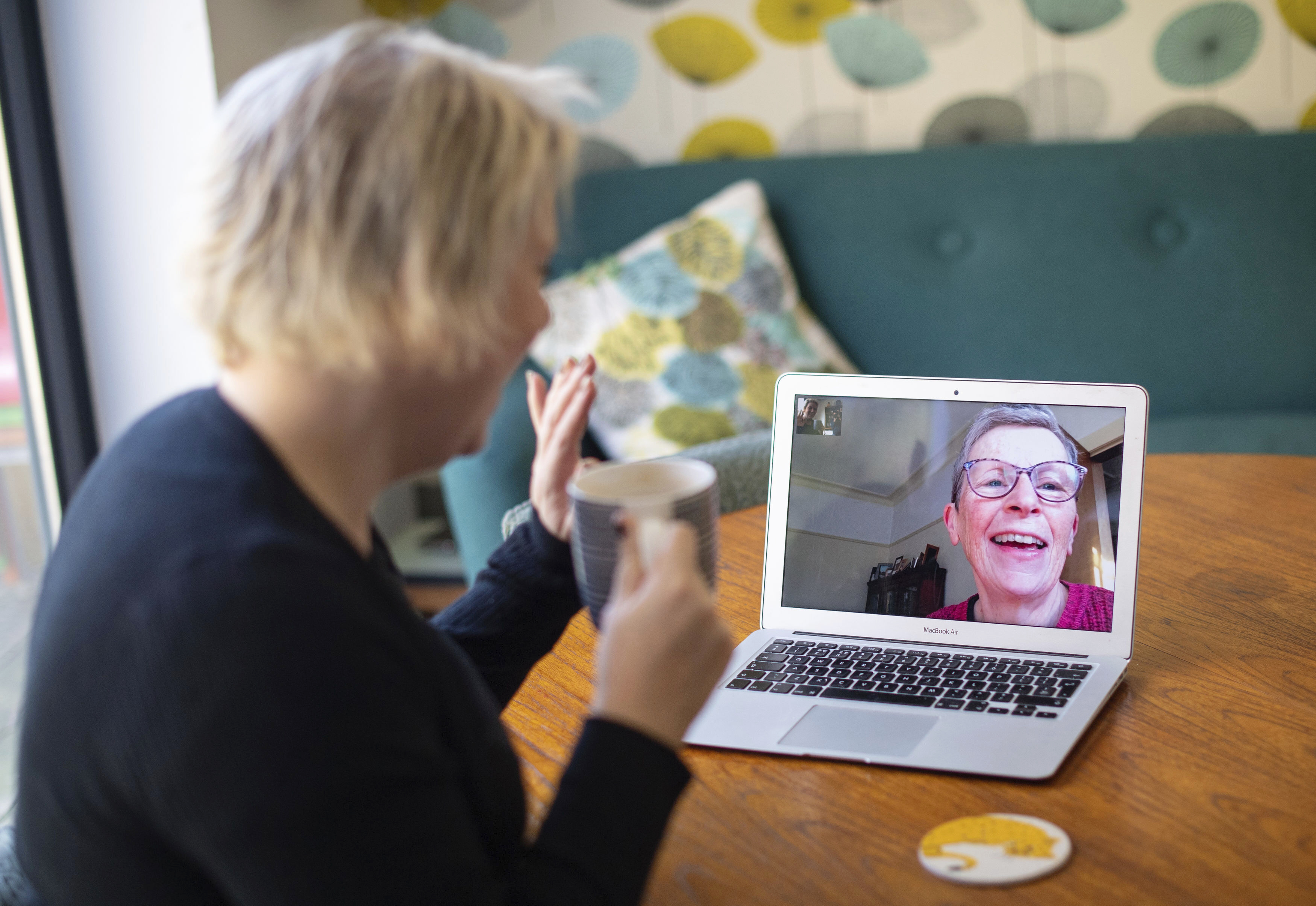 Calls, no hugs: UK moms spend Mother's Day far from family