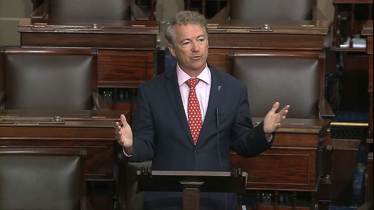 Sen. Rand Paul kept working for six days after virus test