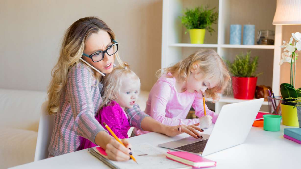 Working from home with kids – staying sane and productive