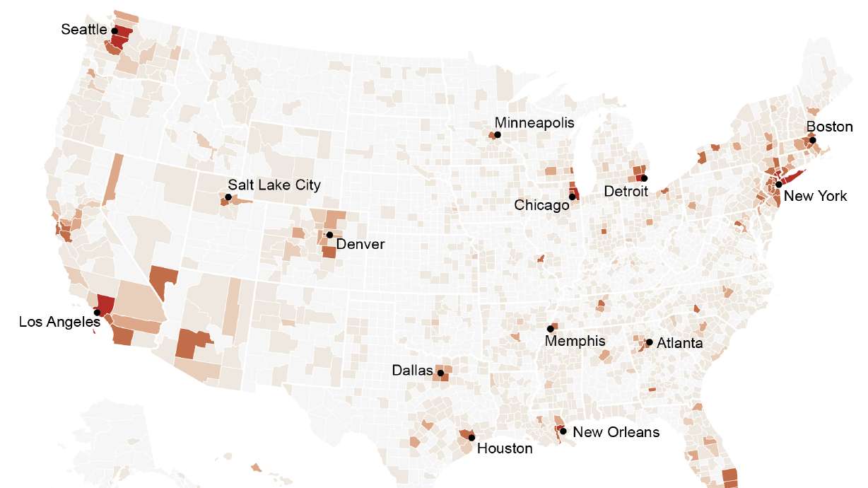 Tracking the coronavirus outbreak in the US
