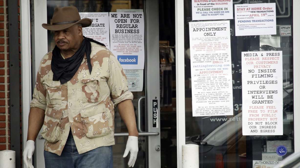 Deja vu: LA County sheriff closes gun shops again